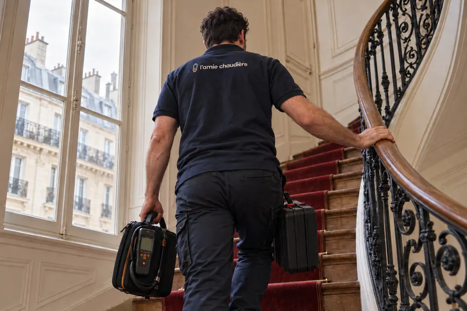 Chauffagiste à Paris